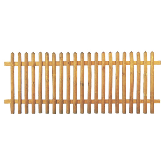Senkrechtzaun 250 x 100 cm
Latten 55 mm, kdi braun