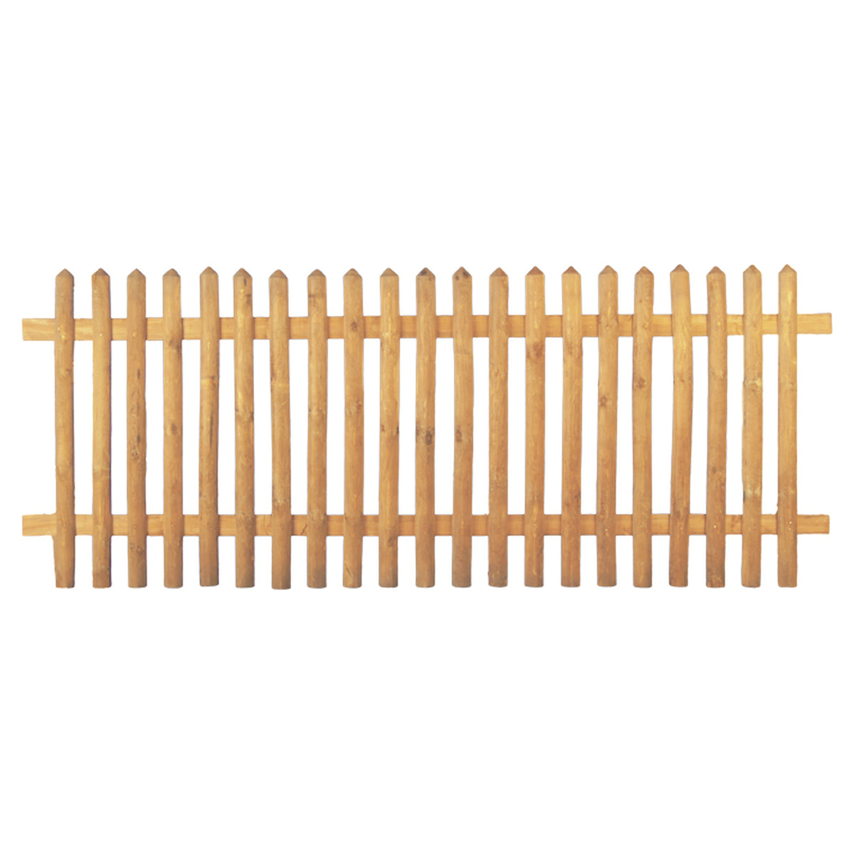 Senkrechtzaun 250 x 150 cm
Latten 55 mm, kdi braun
