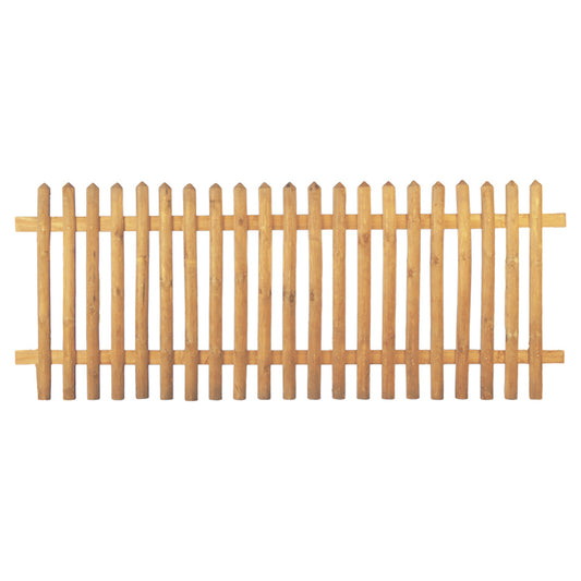 Senkrechtzaun 250 x 150 cm
Latten 55 mm, kdi braun