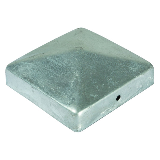 Pfostenabdeckung aus Metall 9 x 9 cm
Pyramide Feuerverzinkt