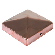Pfostenabdeckung aus Metall 9 x 9 cm
Pyramide Kupfer
