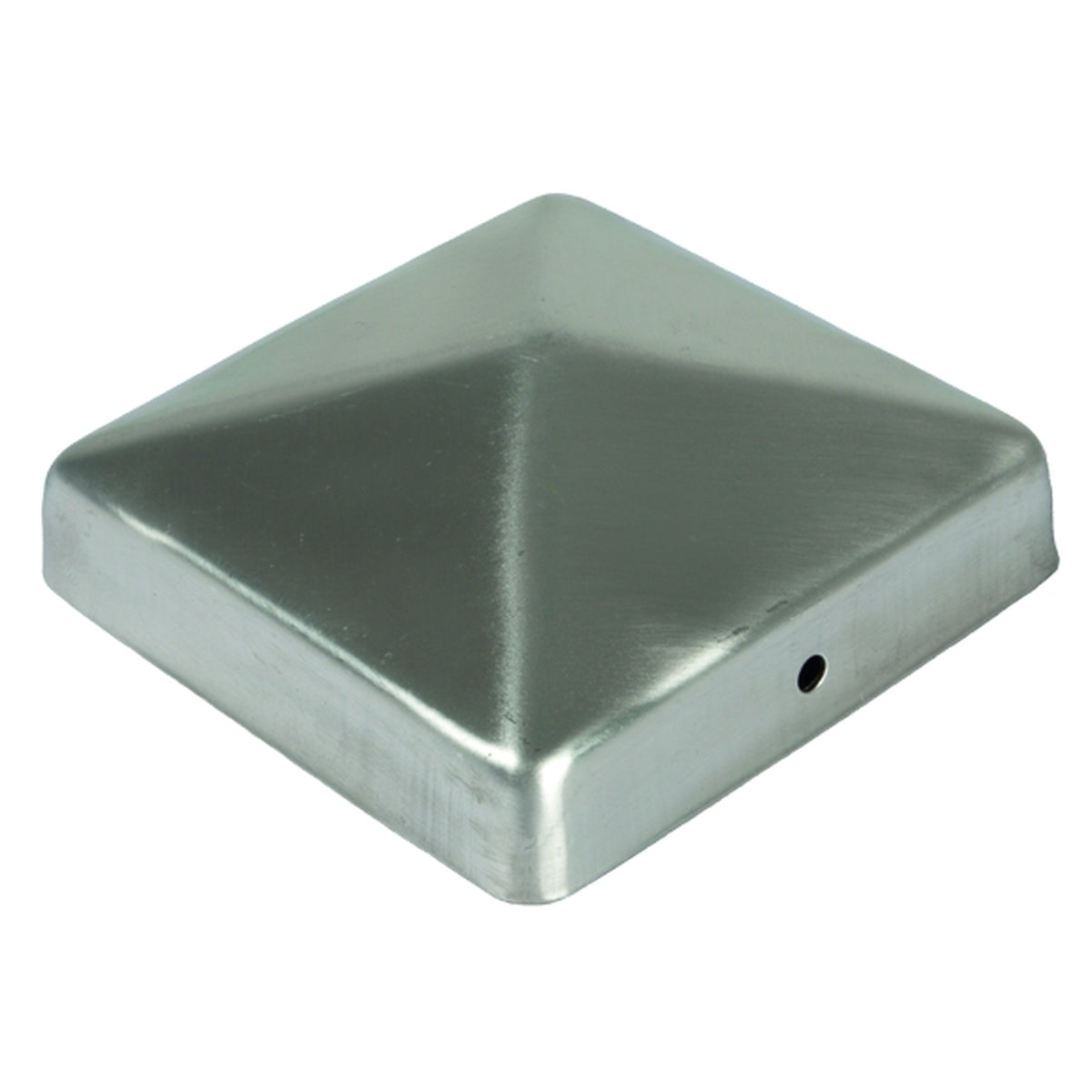 Pfostenabdeckung aus Metall 9 x 9 cm
Pyramide Edelstahl