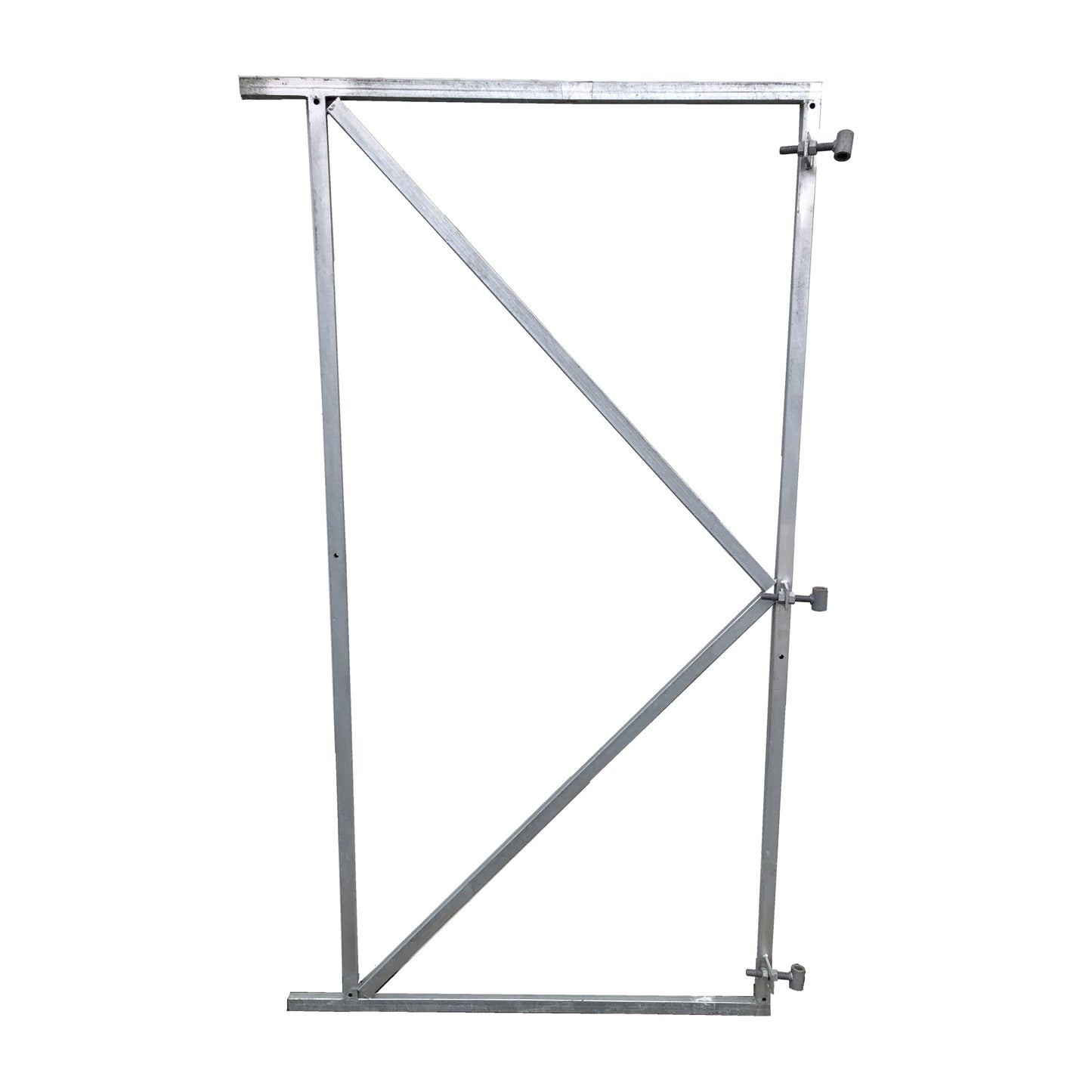 FLEXI Torrahmen
90 x 155 cm, für Torbreiten 75 - 90 cm
verzinkter Metallrahmen 20 x 30 mm, inkl. 2 verstellbaren Kloben