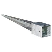 Einschlagbodenhülse 91 x 91 x 900 mm
feuerverzinkt, für Pfosten 9 x 9 cm