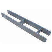 H-Pfostenträger, schwer - 91 mm
EDELSTAHL, für Pfosten 9 x 9 cm
