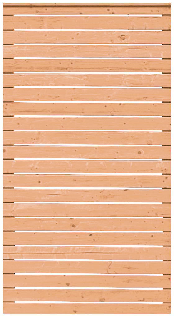 Rhombus-Serie Douglasie 98,5x181cm (BxH)