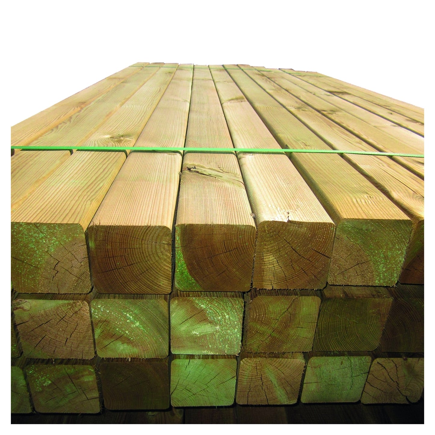 Kantholzpfosten
9 x 9 x 240 cm, kdi grün
allseitig glatt