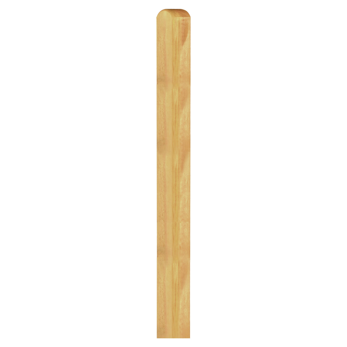 Pfosten Kopf gerundet
9 x 9 x 95 cm, kdi-grün
allseitig glatt