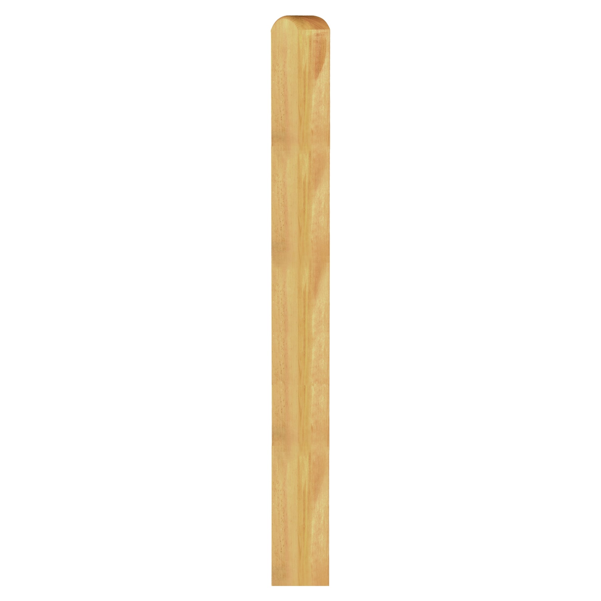Pfosten Kopf gerundet
9 x 9 x 95 cm, kdi-grün
allseitig glatt