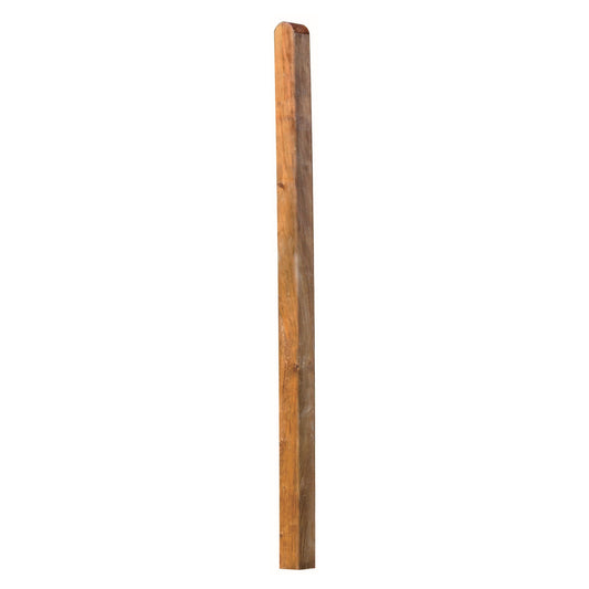 Pfosten BRAUN Kopf gerundet
9 x 9 x 110 cm, kdi-braun
allseitig glatt