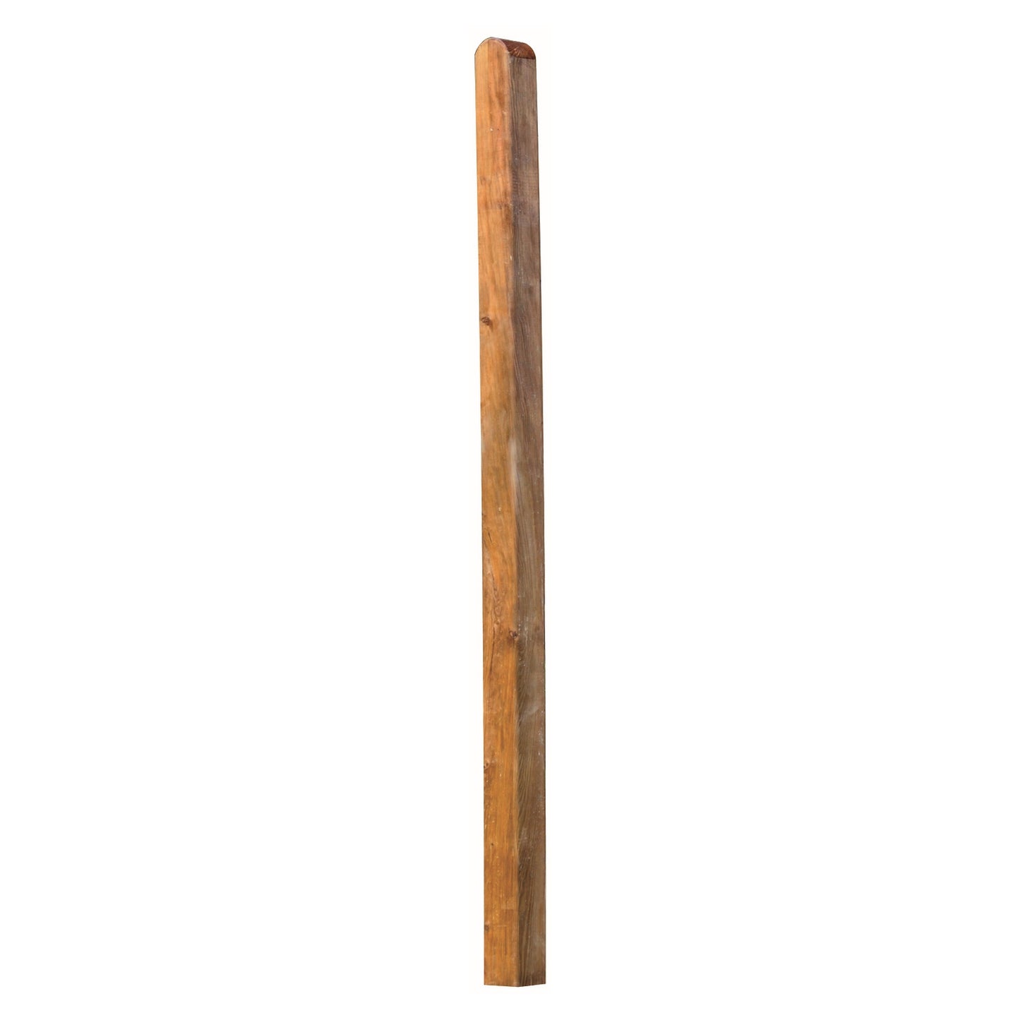 Pfosten BRAUN Kopf gerundet
9 x 9 x 190 cm, kdi-braun
allseitig glatt