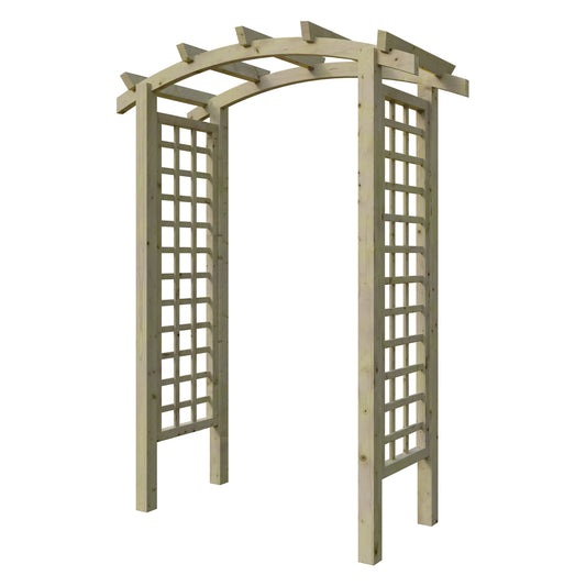 ROSE Bogenpergola
ca. 160 x 220 x 62 cm, kdi-grün
Durchgang ca. 114 cm