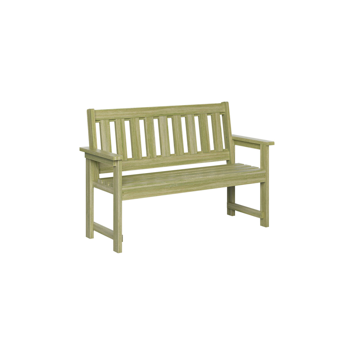 FRANK Gartenbank
130 x 56 x 89/42 cm, Bausatz
Fichte KDI