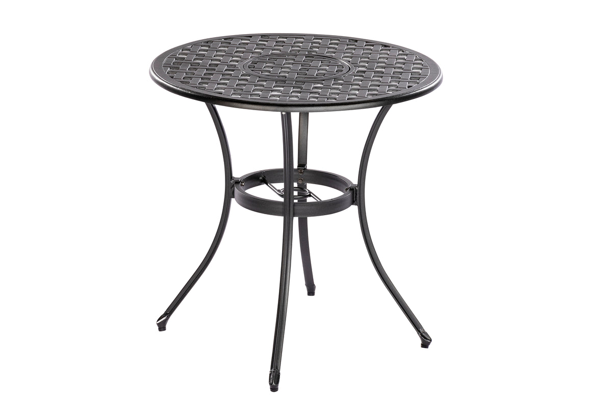 Tisch
Ø 70 cm, inkl. Kühler 
Aluminiumguss