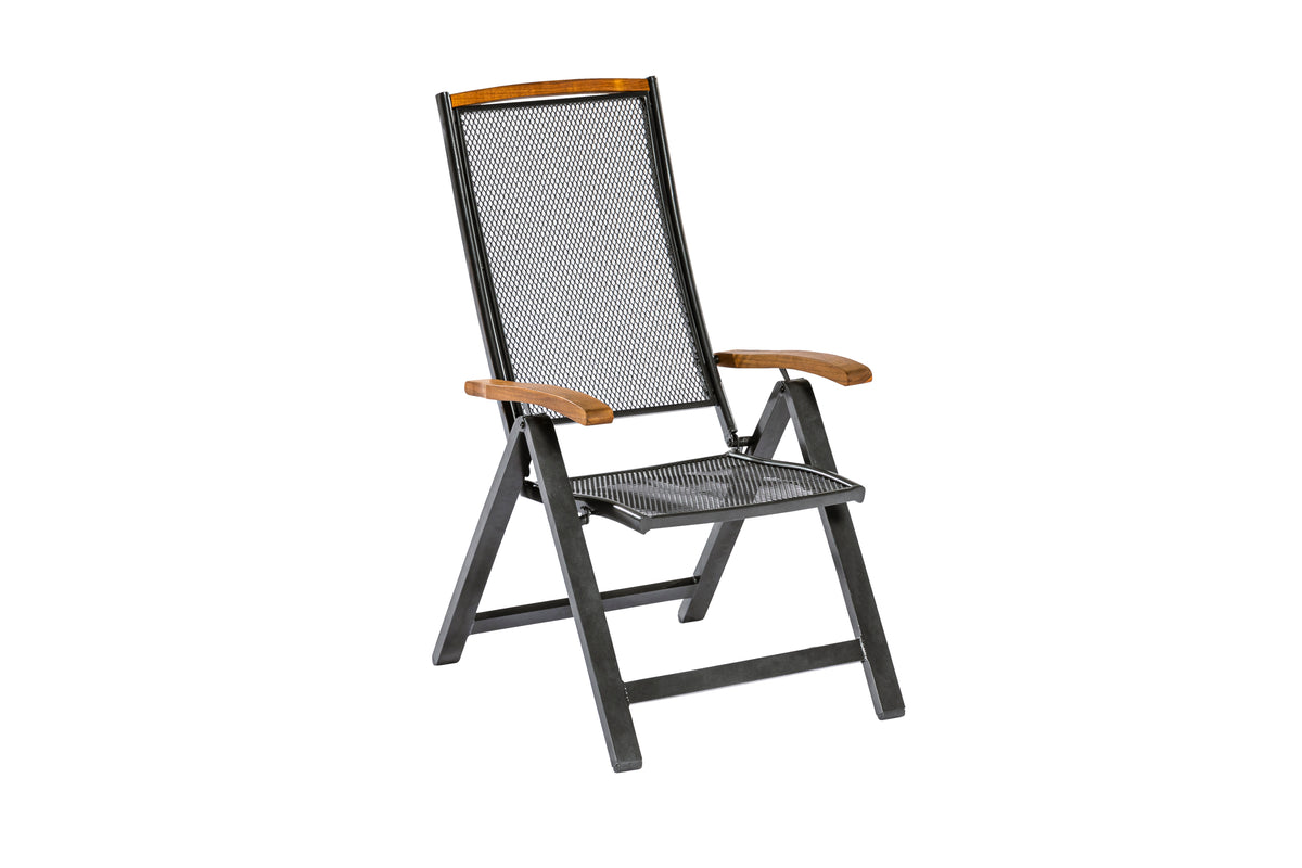 Tilos Klappsessel
Aluminium/Akazie
