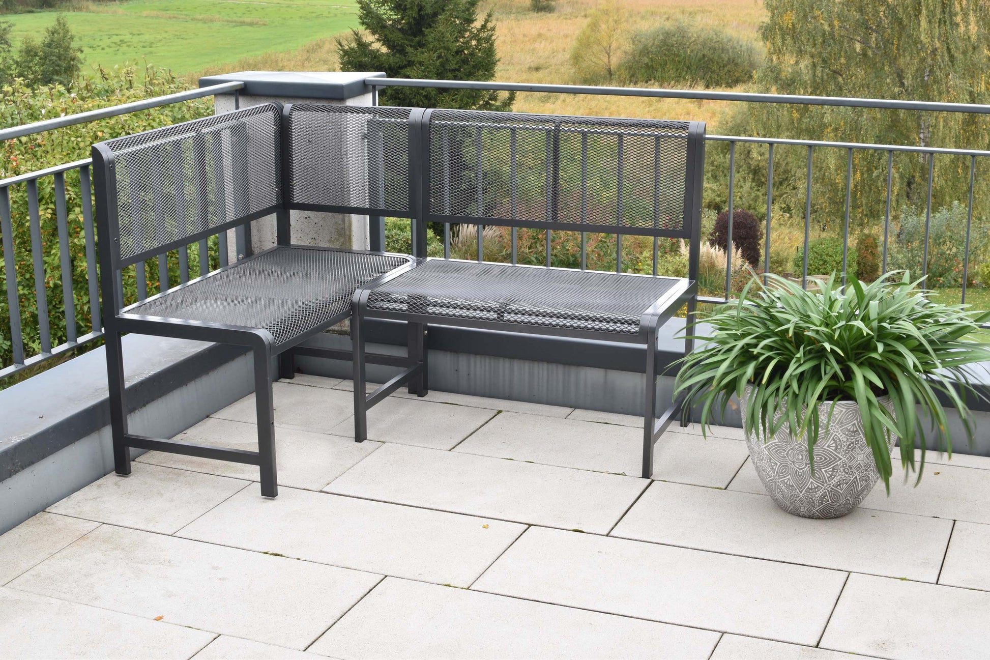 Elos Eckbank
Aluminium