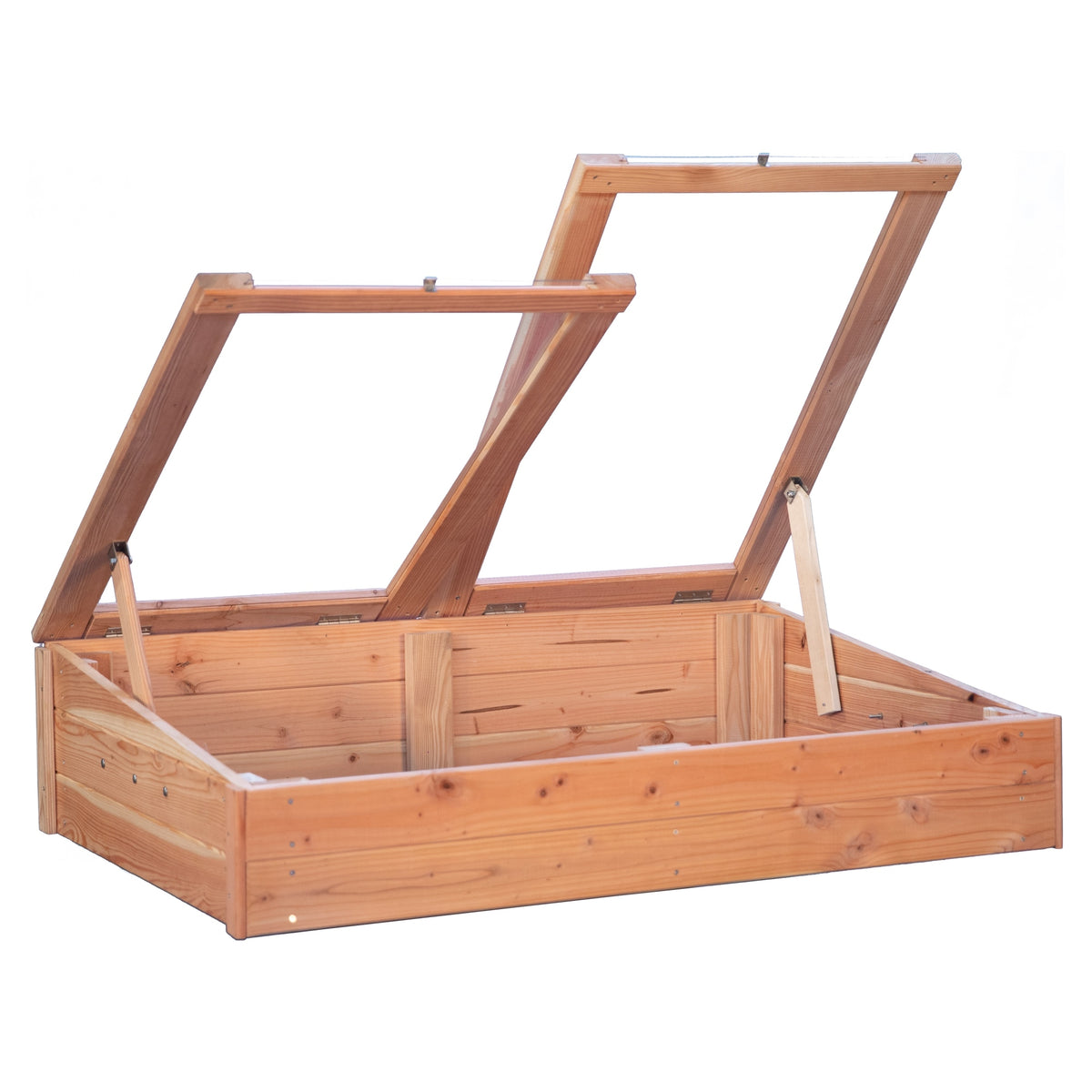 TONDERN-Frühbeet
119 x 80 x 21/30 cm, Lärche
vorgefertigte Elemente