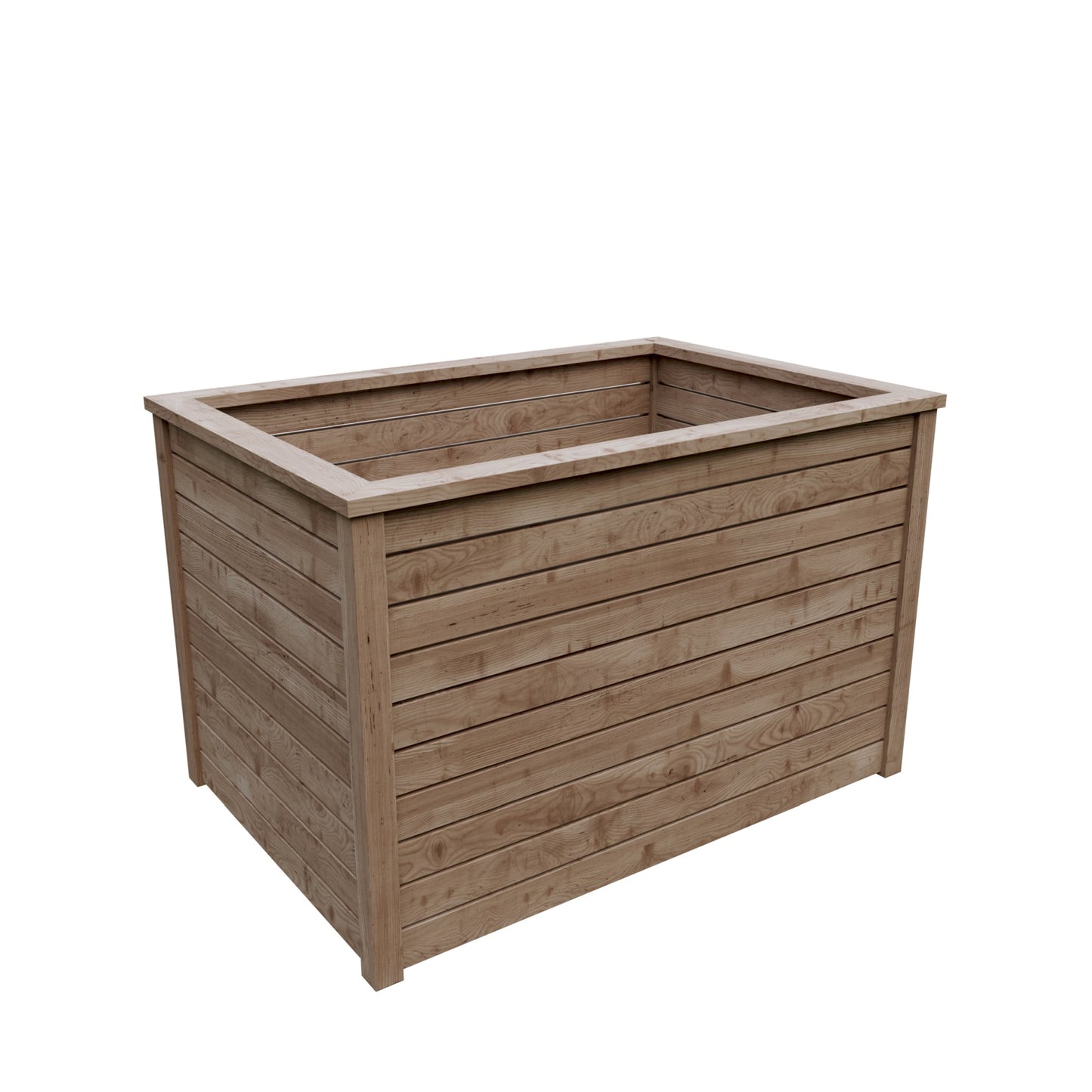 VEIJLE-Hochbeet LÄRCHE
B 125 x H 80 x T 85 cm, 650 l
inkl. Folieneinsatz, vorgefertigt
