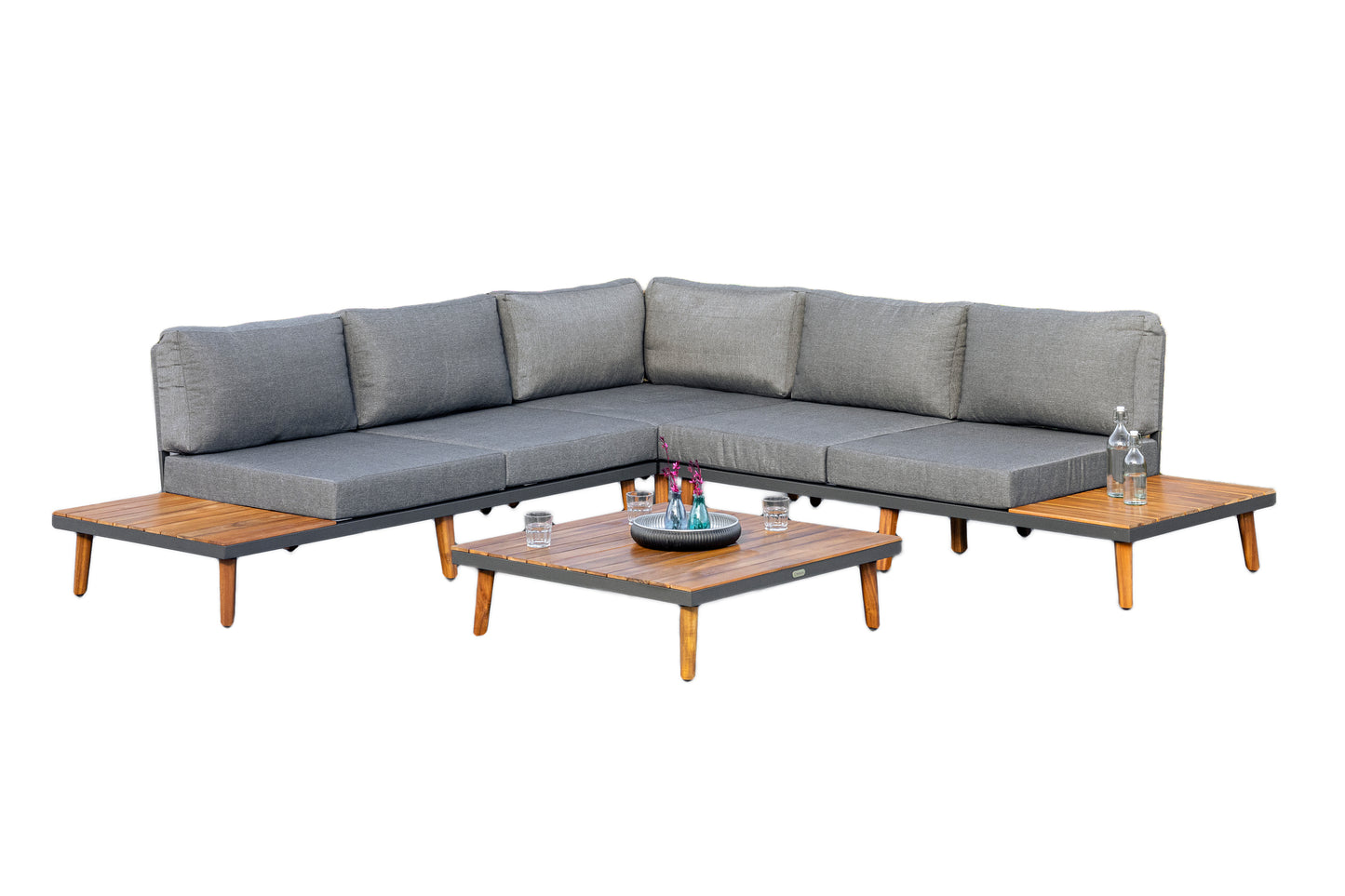 Athen Eckset
Aluminium/Akazie