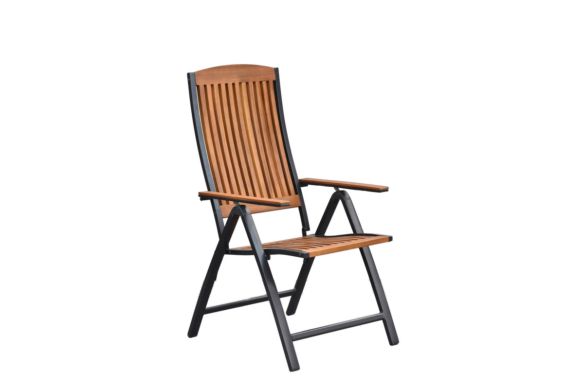 Athos Klappsessel
Aluminium/Akazie