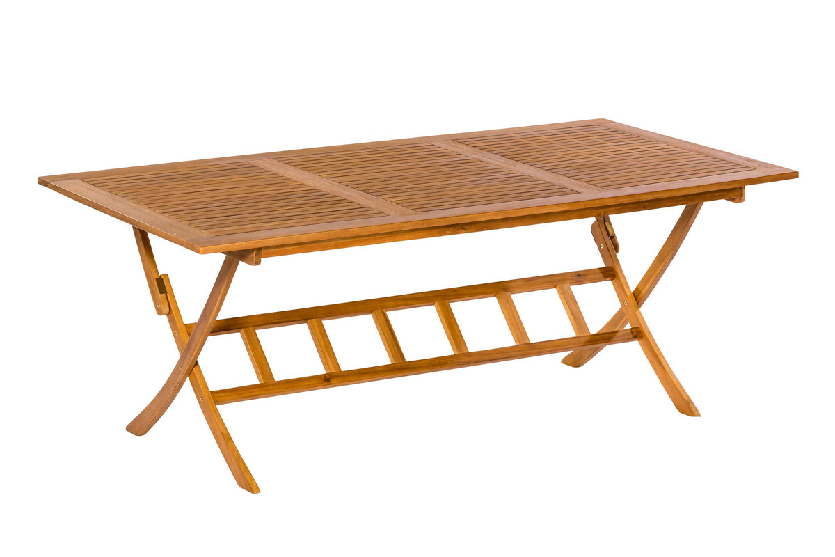 Klapptisch 
200 x 100 cm 
Akazienholz