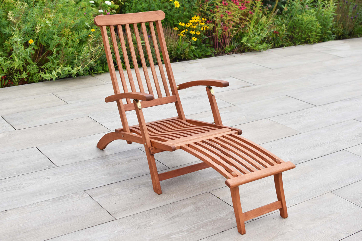 Deckchair 
klappbar
Eukalyptusholz