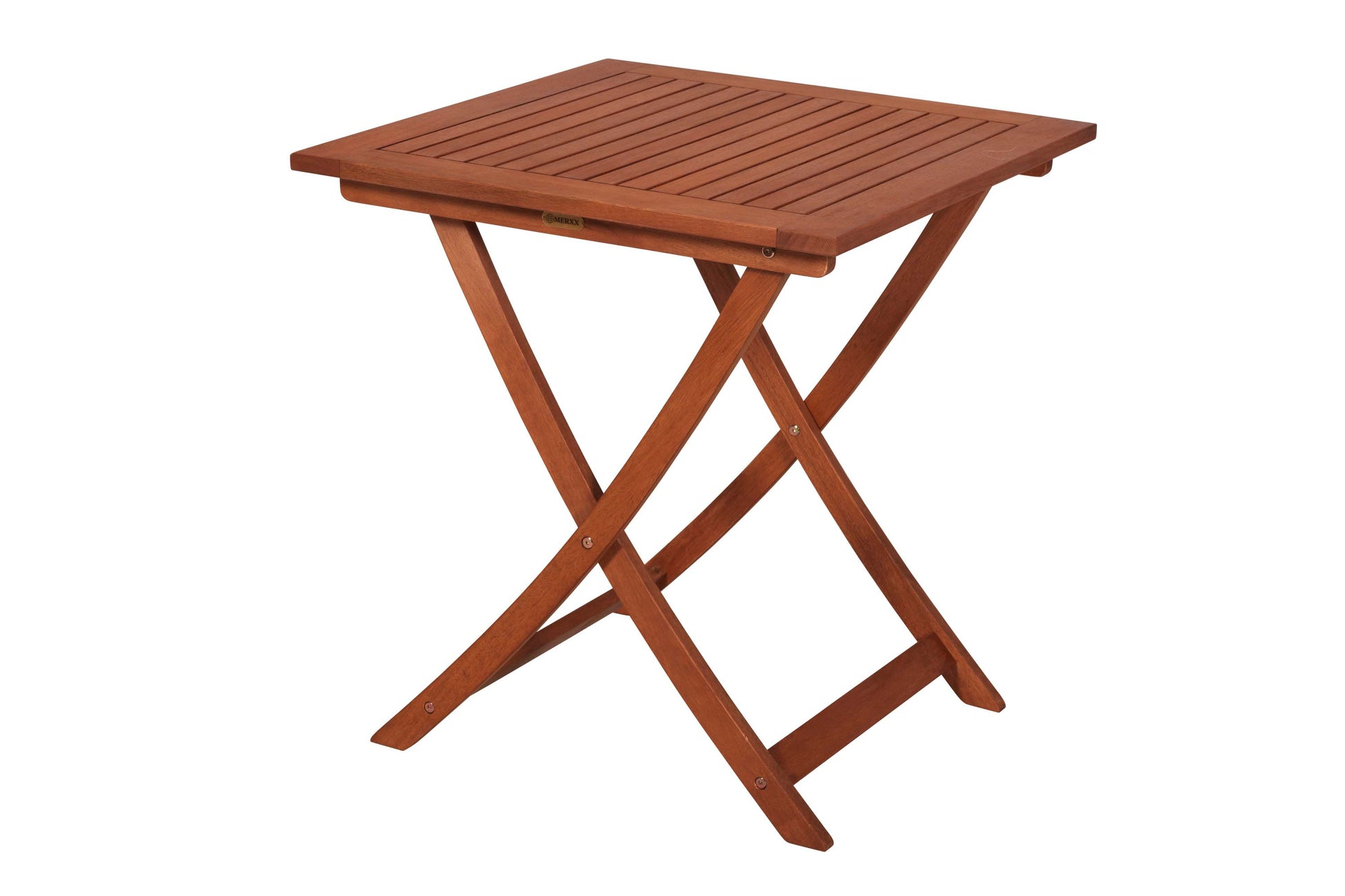 Klapptisch 
70 x 70 cm 
Eukalyptusholz