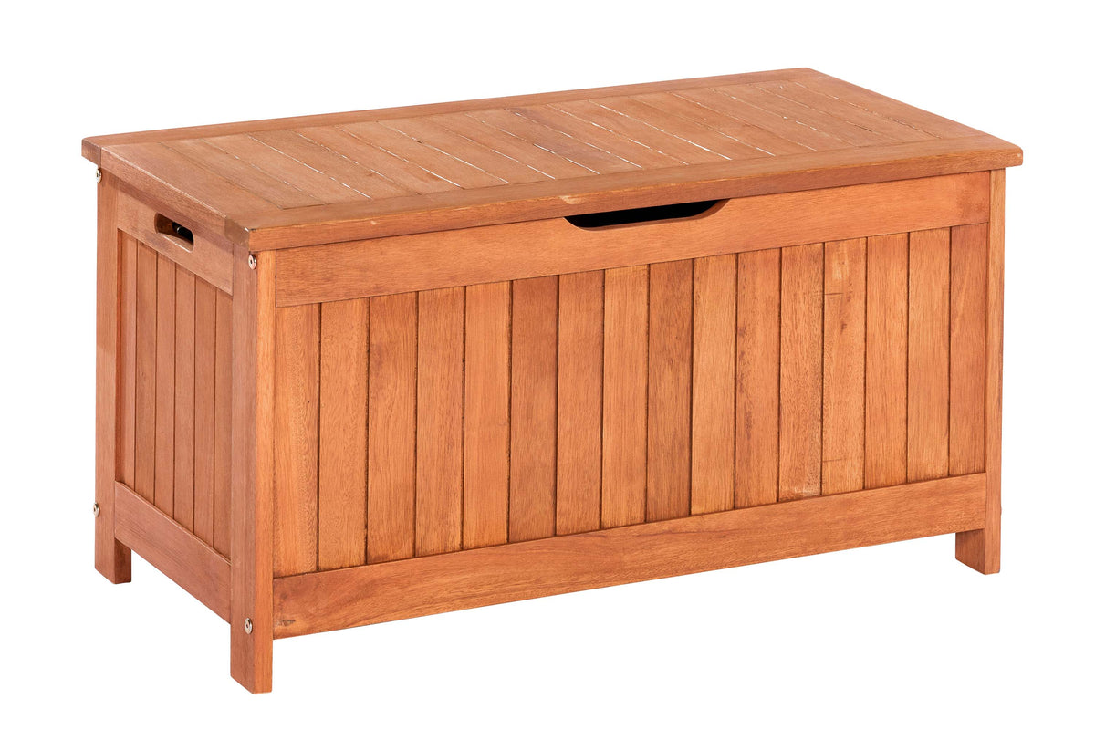 Kissenbox 
88 x 45 x 45 cm
Eukalyptusholz