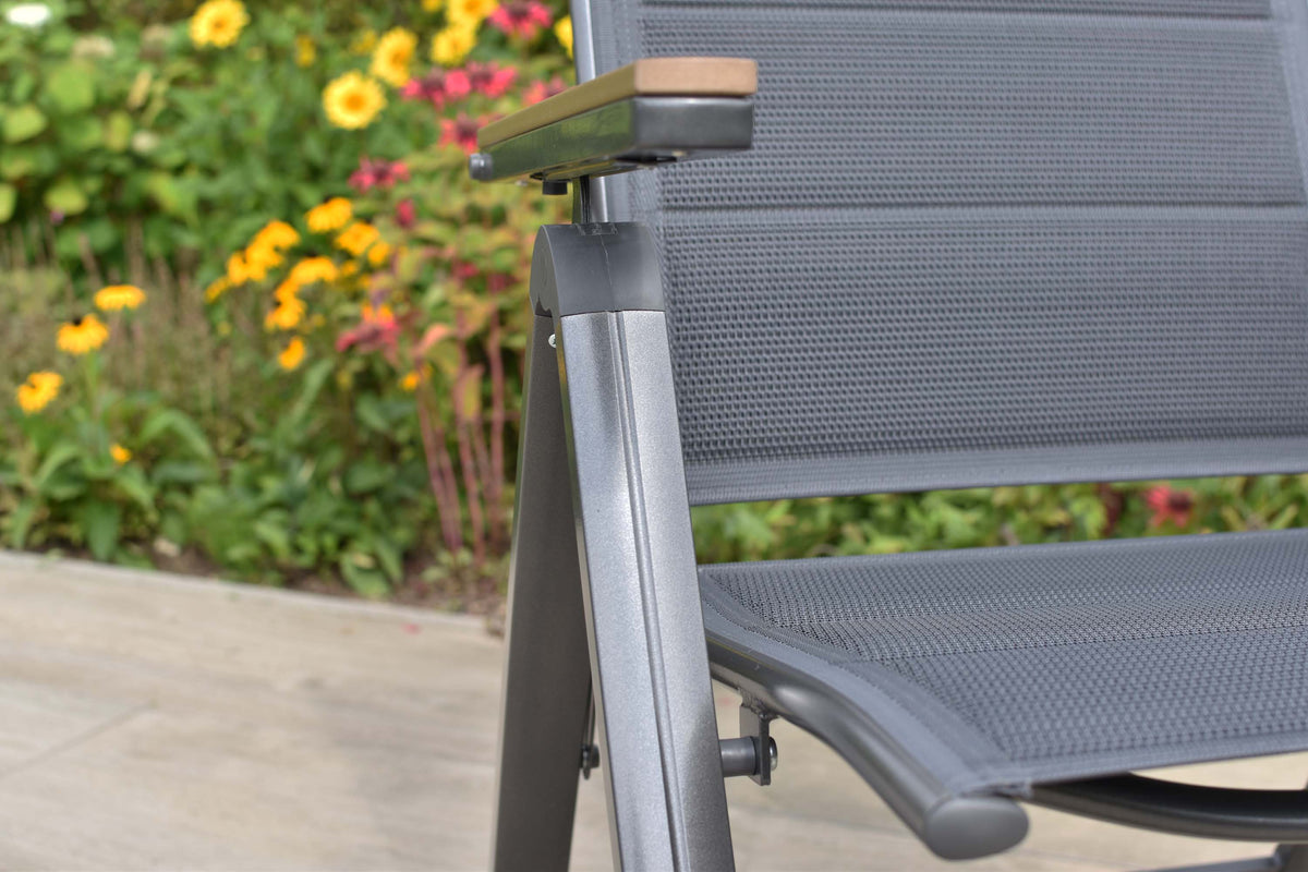 Toledo Klappsessel
Aluminium/Textil
