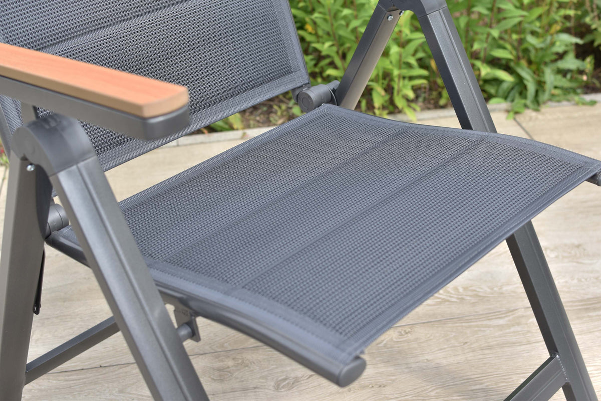 Toledo Klappsessel
Aluminium/Textil