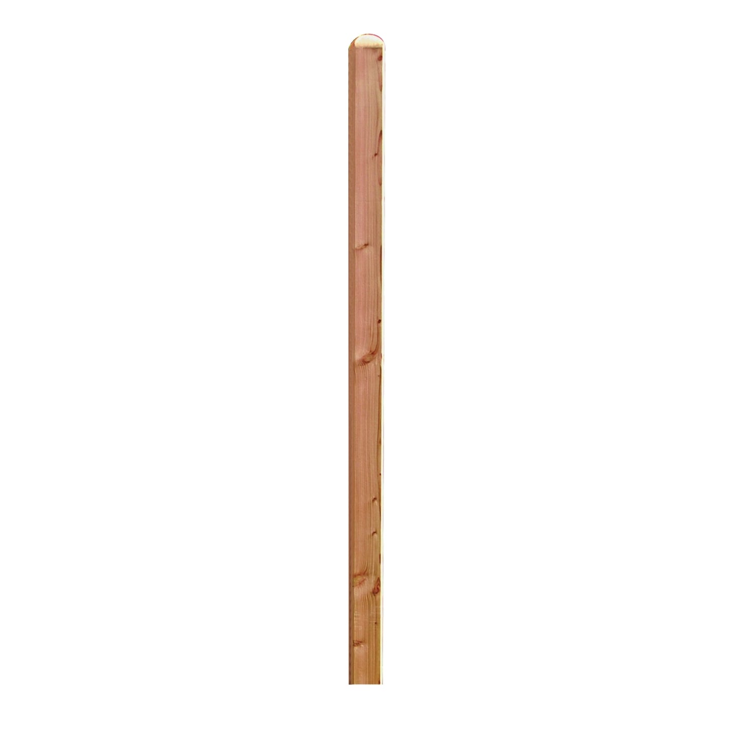 Pfosten Kopf gerundet 
9 x 9 x 190 cm, Lärche-/ Douglasie