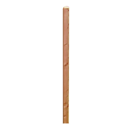 Pfosten Kopf gerundet 
9 x 9 x 190 cm, Lärche-/ Douglasie