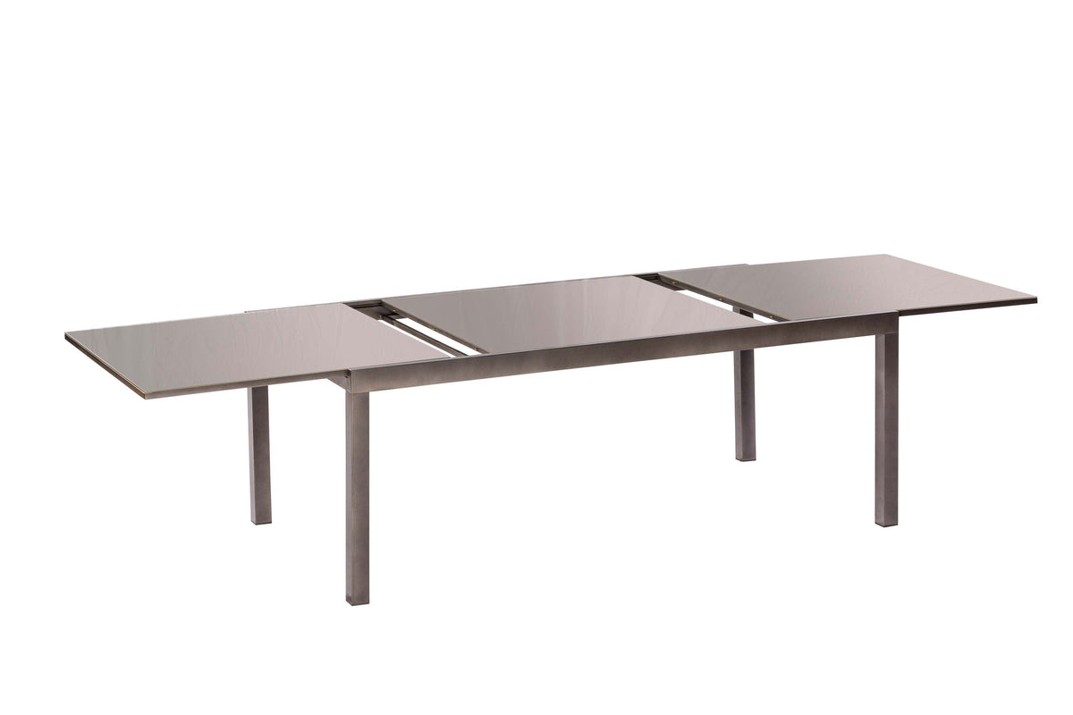 Semi Ausziehtisch 150 (220) x 90 cm
graphitfarben