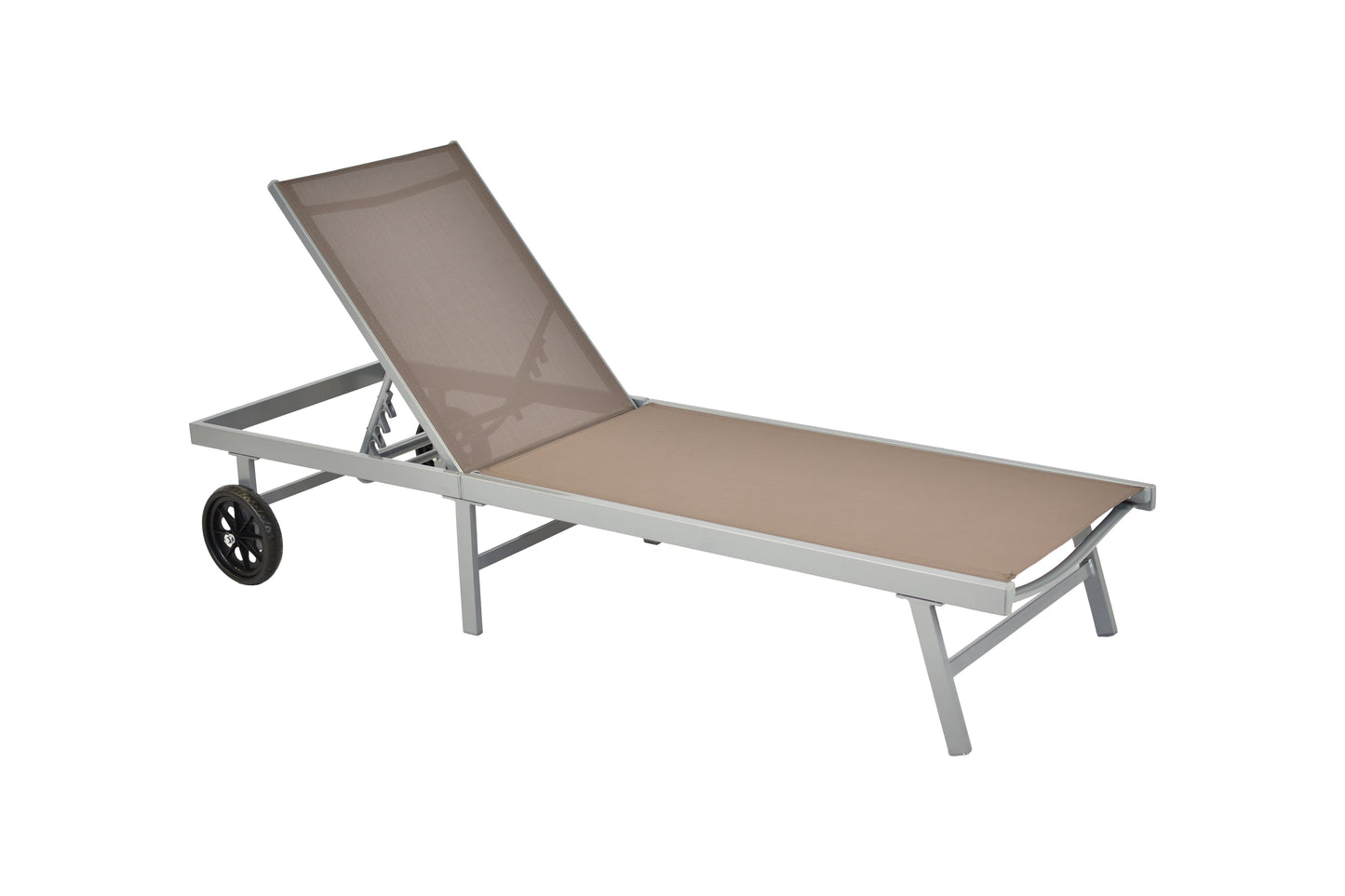 Aktionsliege Tessin, taupe
Aluminium/Textil