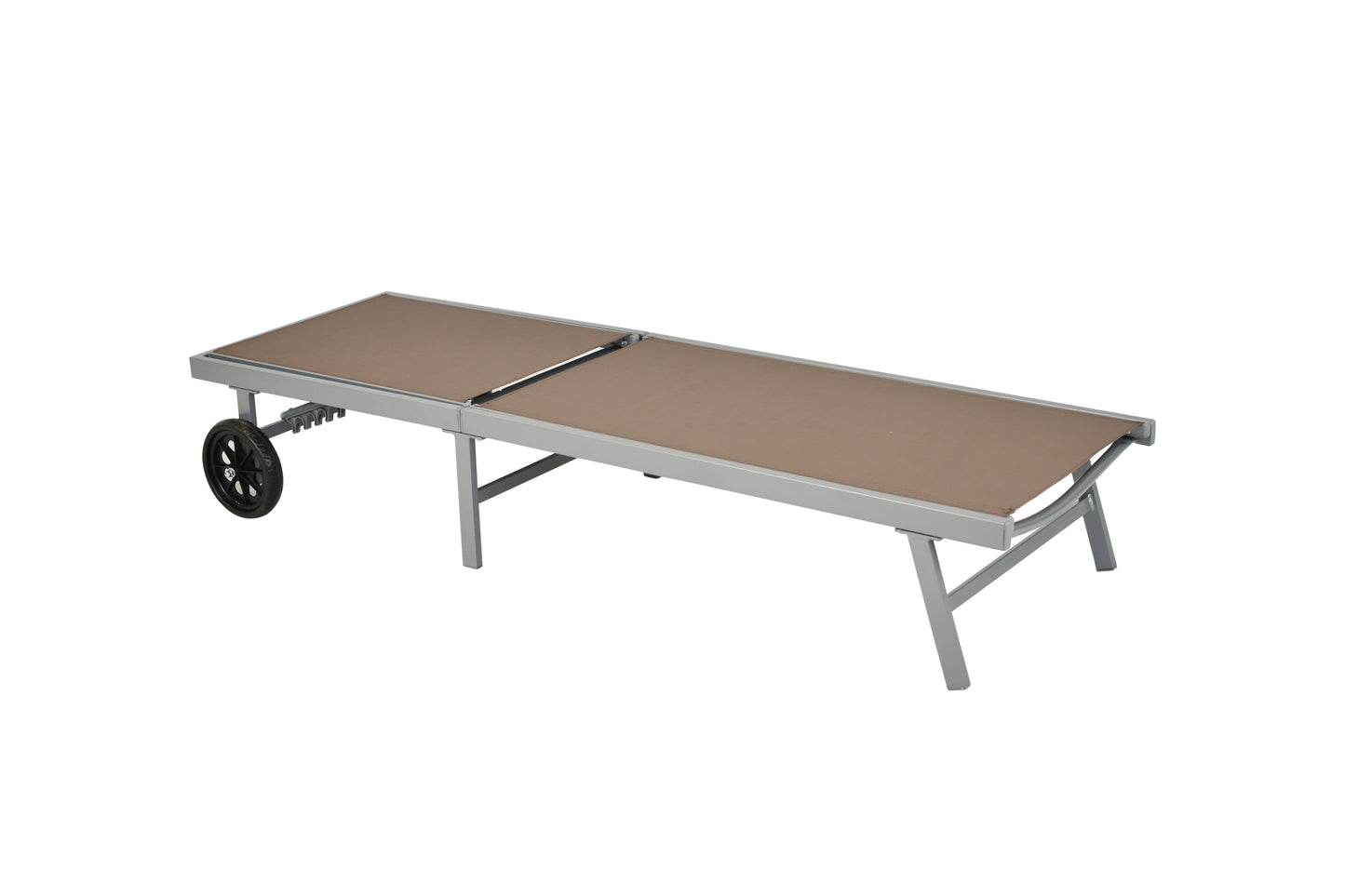 Aktionsliege Tessin, taupe
Aluminium/Textil