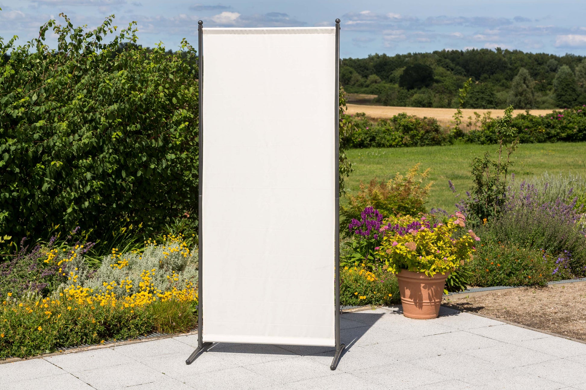 Sichtschutz Textil
82 x 190 cm, 1 Segment
beige