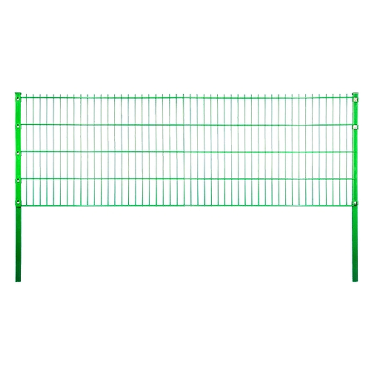 JUMBO Doppelstabmatte RAL 6005 grün 
2500 x  1430 mm 
MW 200/50, Stäbe 8/6/8 mm