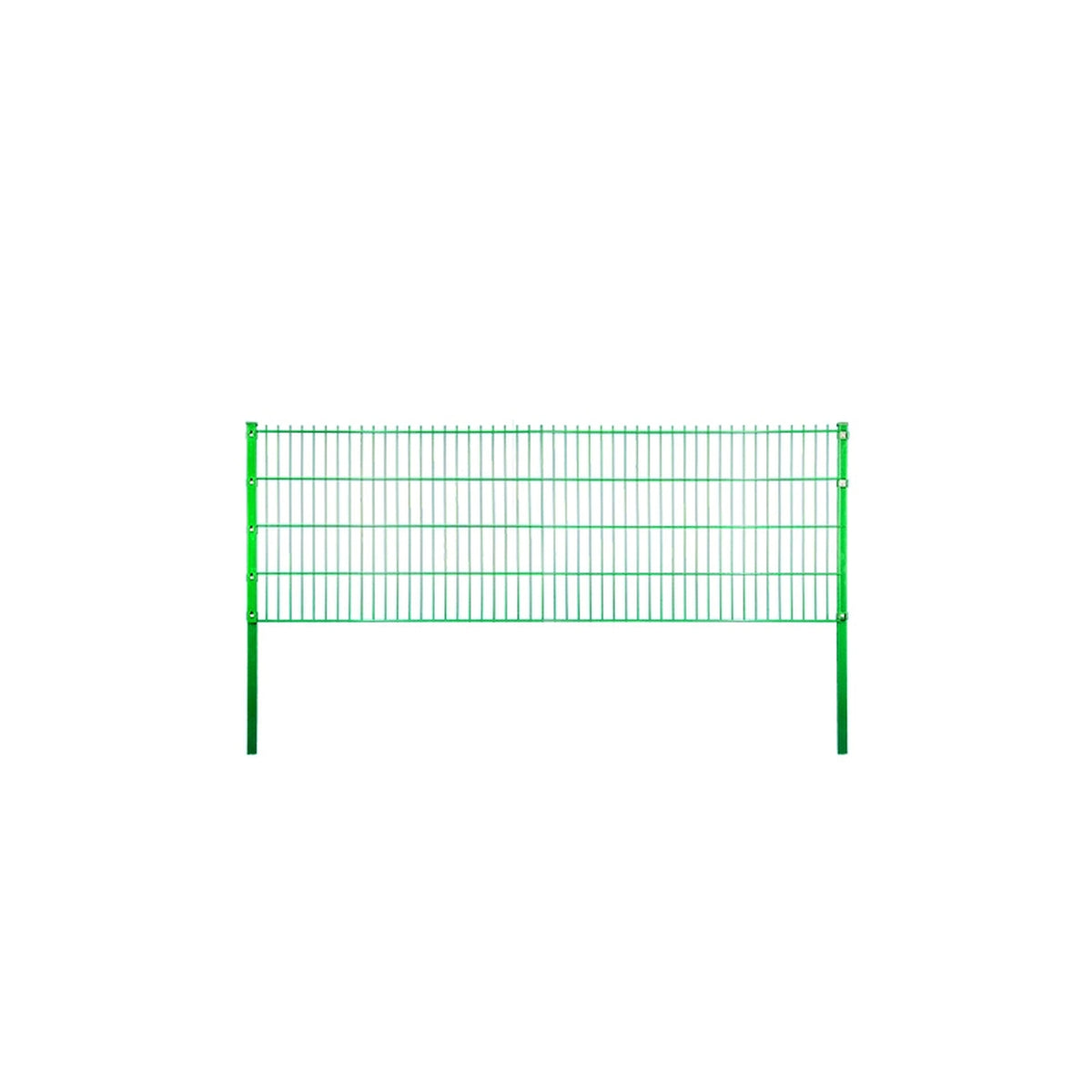 COMO Doppelstabmatte RAL 6005 grün
2500 x  630 mm 
MW 200/50, Stäbe 6/5/6 mm