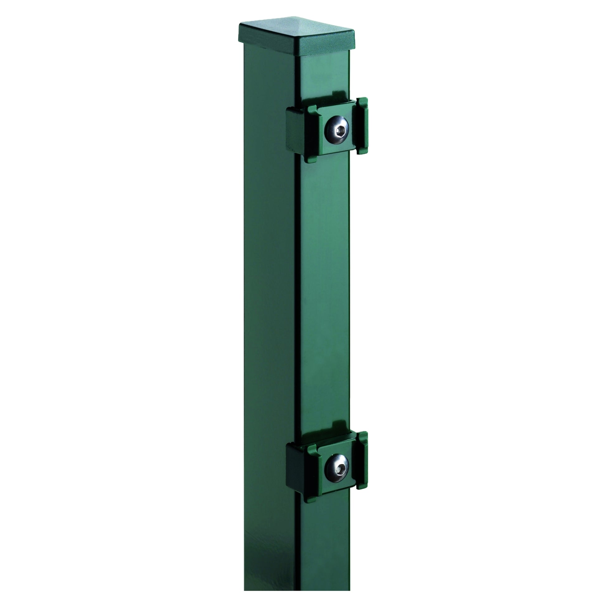 TOM Zaunpfosten RAL 6005 grün
für 1630 mm, RR60/40 x 2200 mm
mit Klemmhalter
