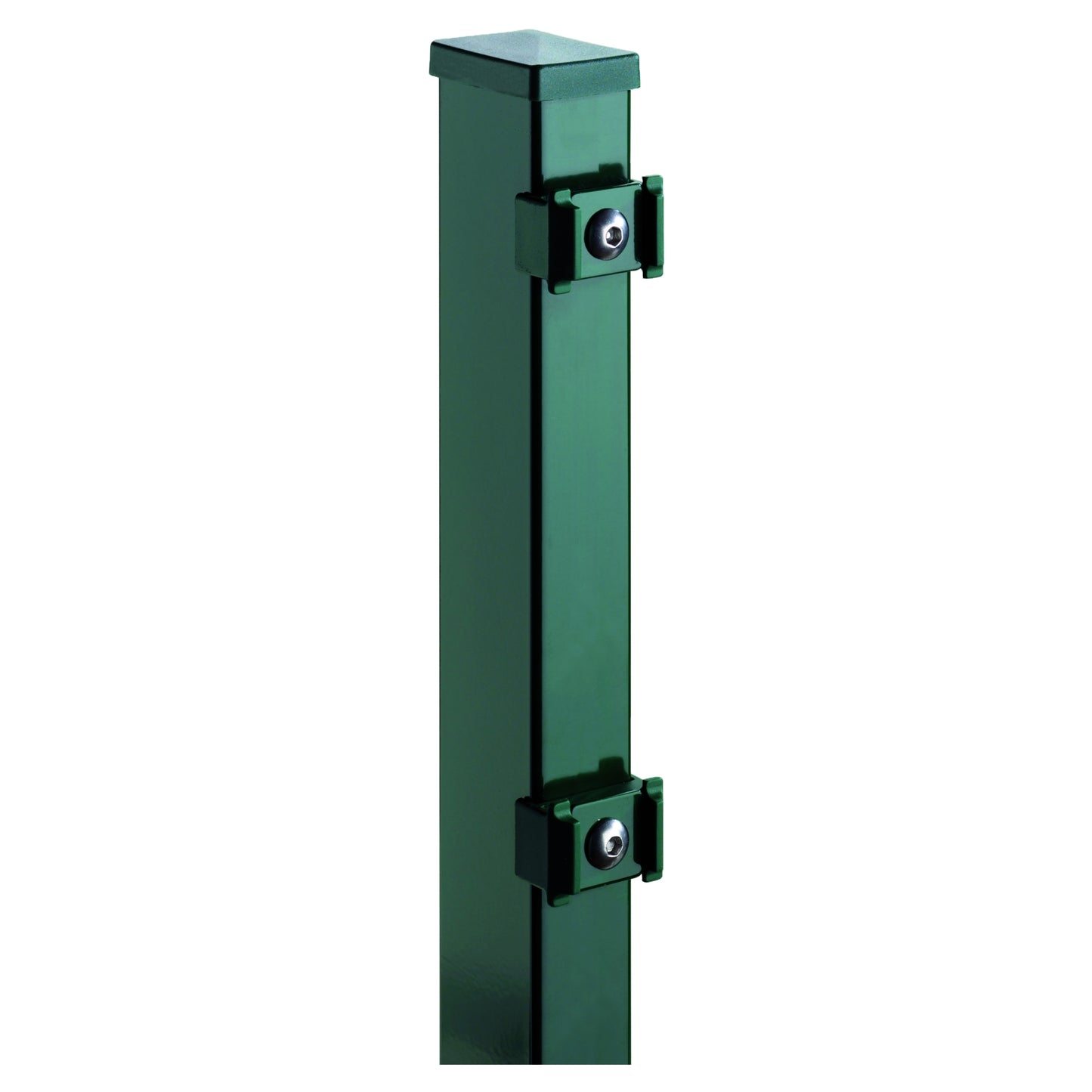 TOM Zaunpfosten RAL 6005 grün
für 1830 mm, RR60/40 x 2400 mm
mit Klemmhalter