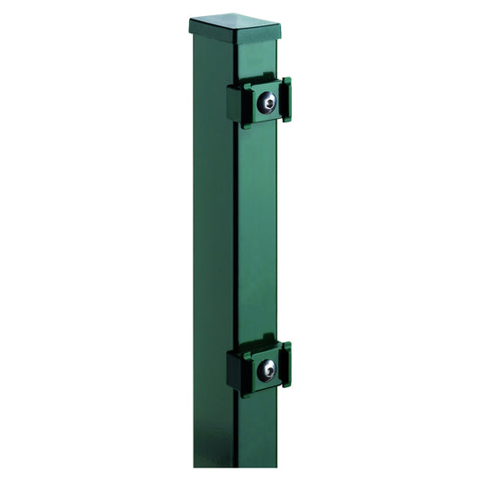 TOM Zaunpfosten RAL 6005 grün
für 2030 mm, RR60/40 x 2600 mm
mit Klemmhalter