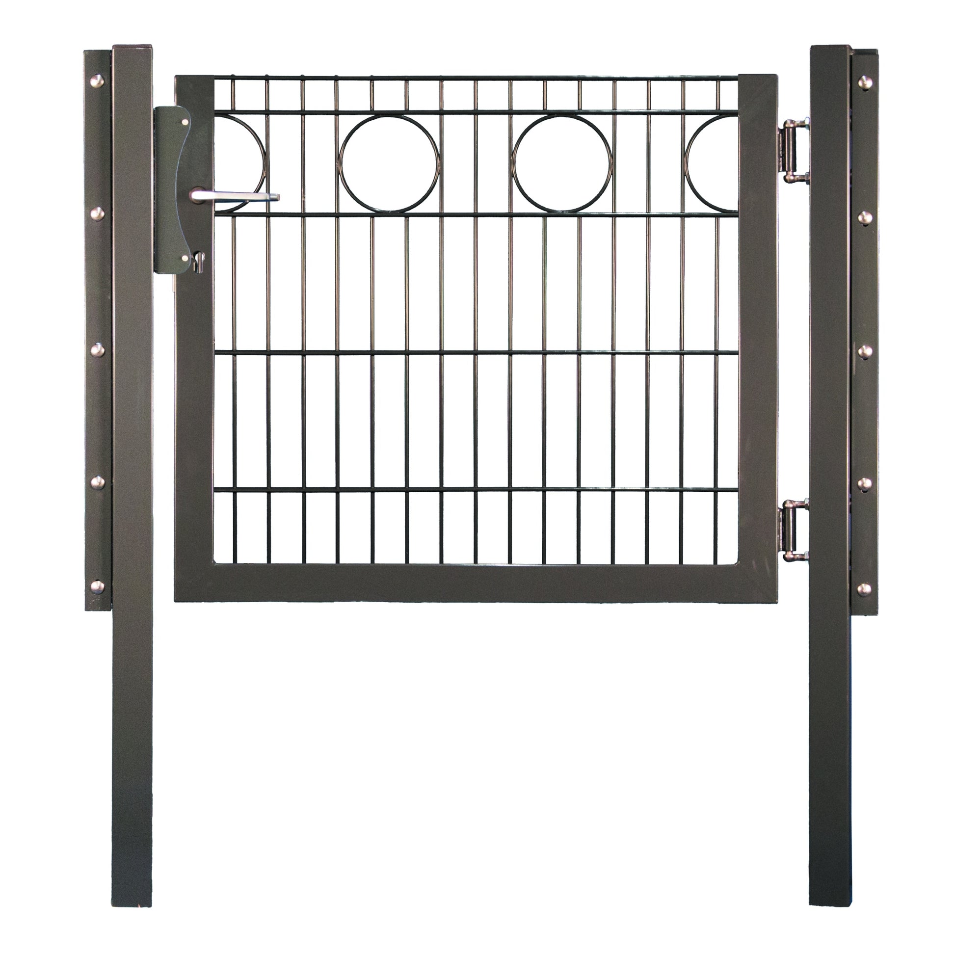 RONDO Einzeltor RAL 7016 anthrazit
1000 x 800 mm
inkl. Pfosten und Beschlägen