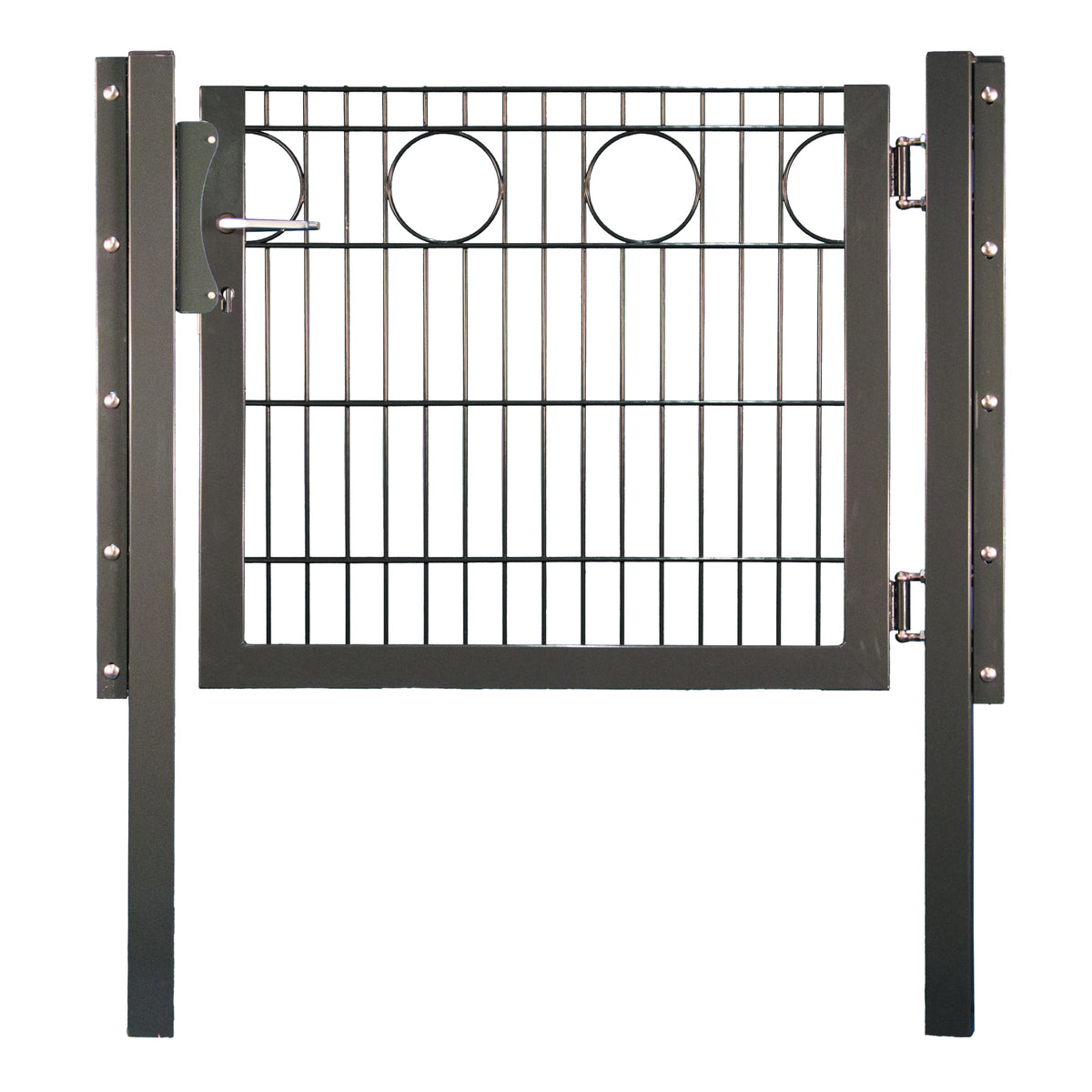 RONDO Einzeltor RAL 7016 anthrazit
1000 x 1000 mm
inkl. Pfosten und Beschlägen