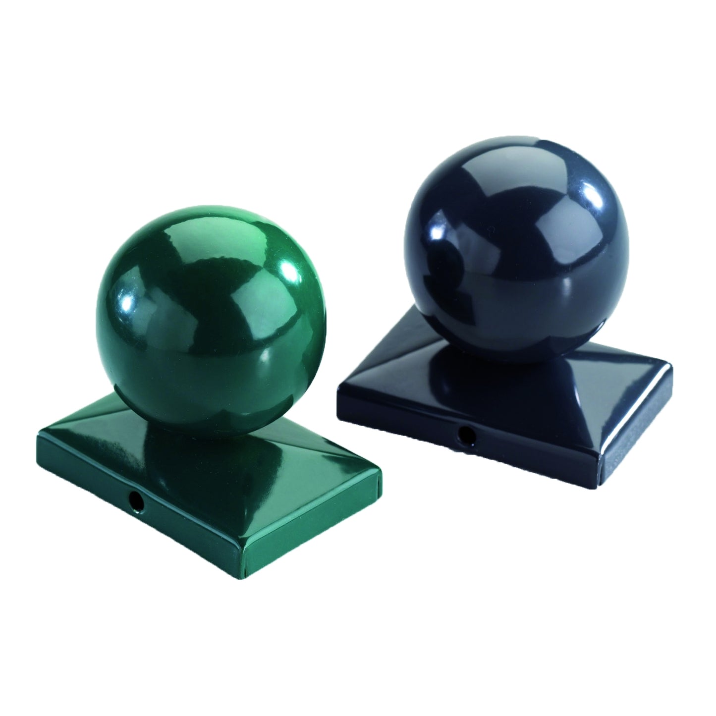 Kugel f. Doppelstabmatten
RAL 6005 grün
für Pfosten 60/40 mm