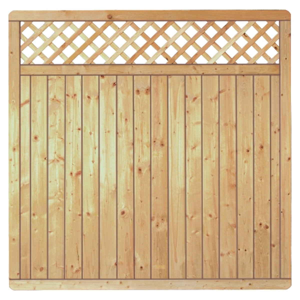 CLASSIC-Serie-Senkrecht Ranki
180 x 180 cm, kdi-grün
Rahmen 40/70 mm, Profilbretter 16/118 mm
