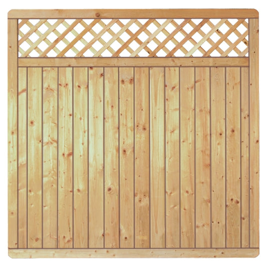 CLASSIC-Serie-Senkrecht Ranki
180 x 180 cm, kdi-grün
Rahmen 40/70 mm, Profilbretter 16/118 mm