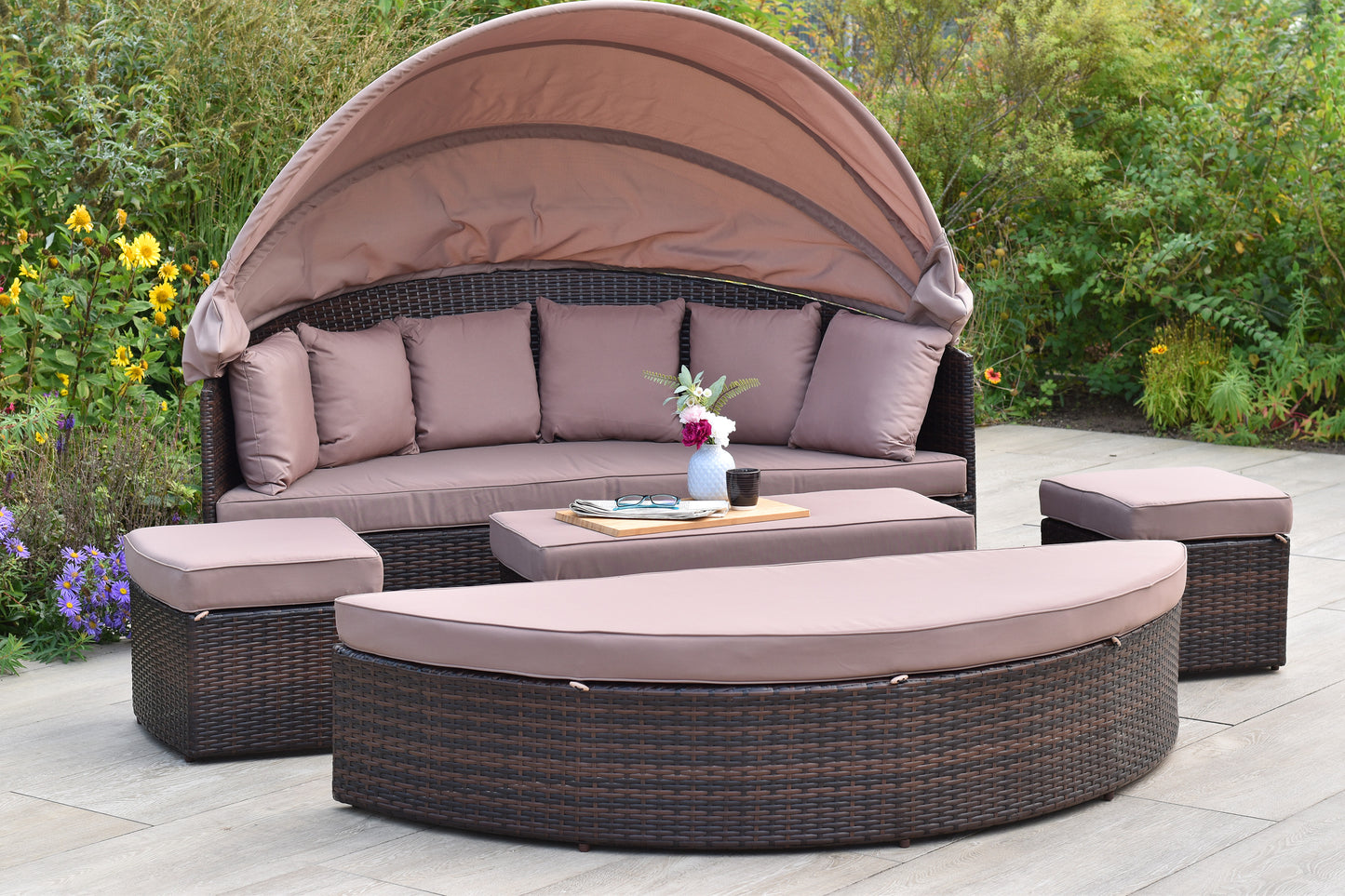 Riva Relaxinsel
Ø 180 cm, inkl. Auflagen
