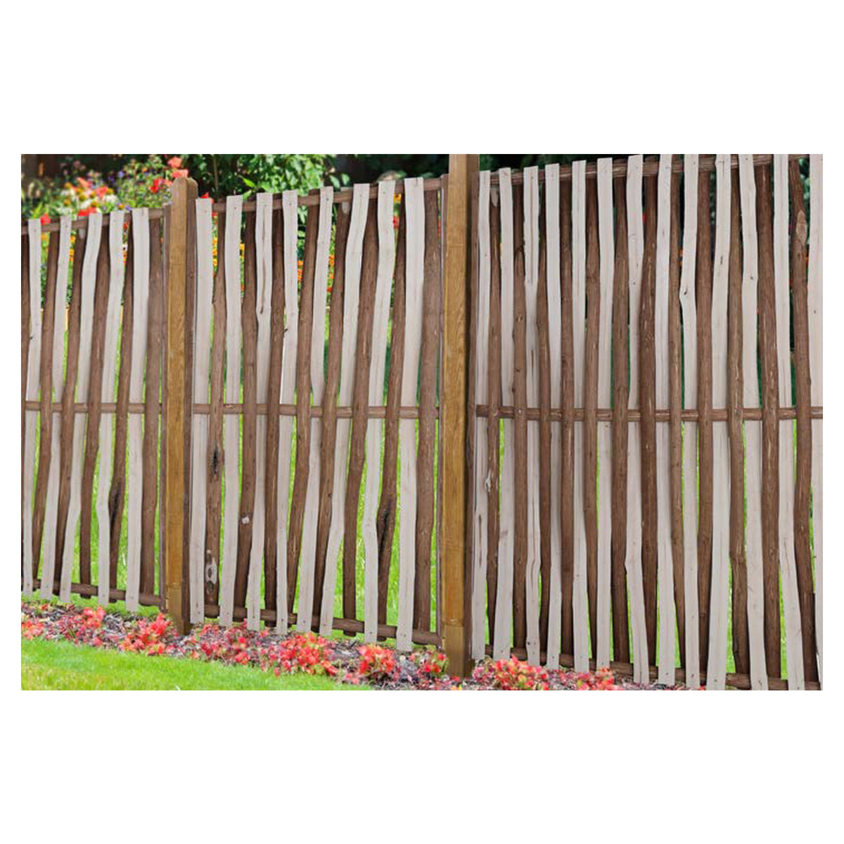 PACO-Serie
150 x 180 cm, aus Halblatten
mit seitlichem Rahmen, naturbelassen