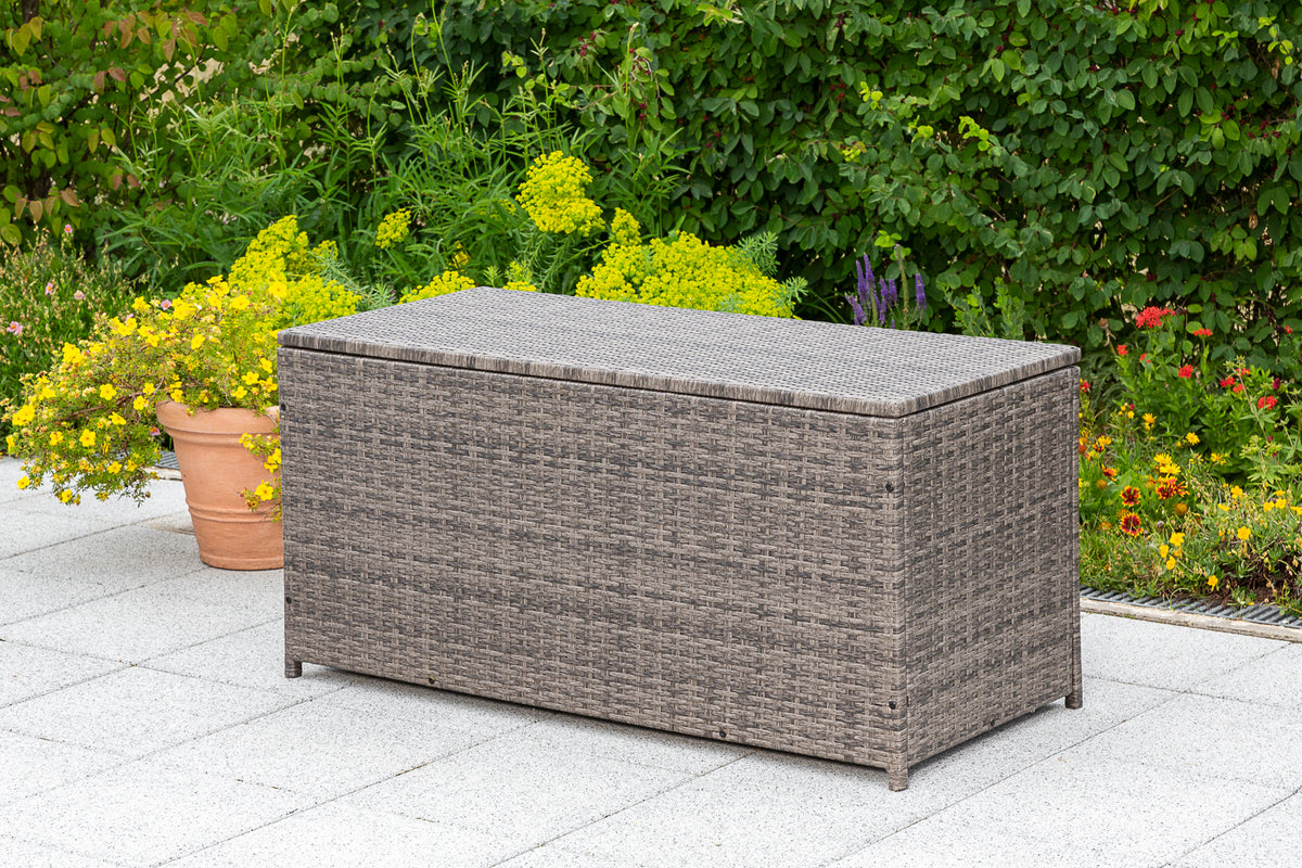 Kissenbox
123 x 54 x 60 cm, spritzwassergeschützt