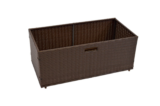 Unterschiebbox für Eckbank
groß, 
braun
